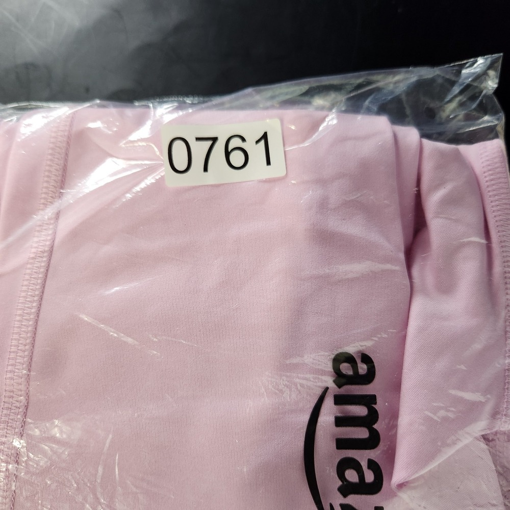 Amazon Essentials Leggings‎ Womens XS Pale Pink High Rise Stretch Yoga Pants Gym - Picture 12 of 12